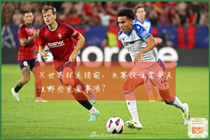 买世界杯竞猜前，决赛投注需要关注哪些重要事项？