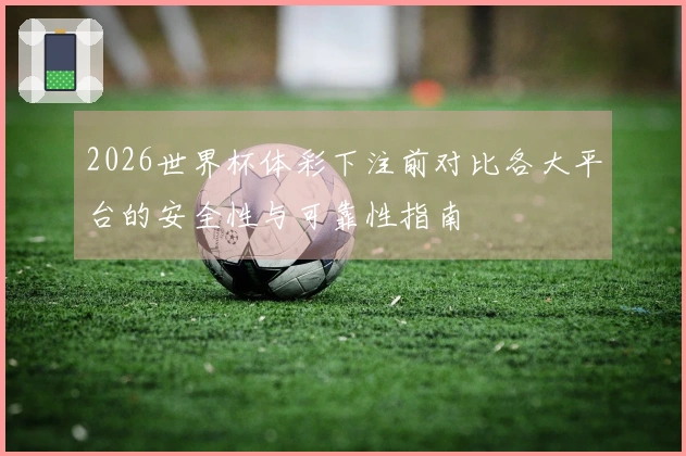 2026世界杯体彩下注前对比各大平台的安全性与可靠性指南